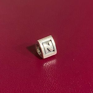 Pandora “N” Letter Charm